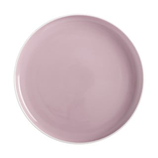 Růžový porcelánový talíř Maxwell & Williams Tint, ø 20 cm