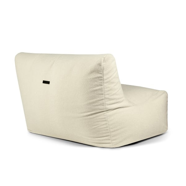 Krémový sedací vak z textilie bouclé Sofa Seat Lounge – SLOWDOWN-image-4