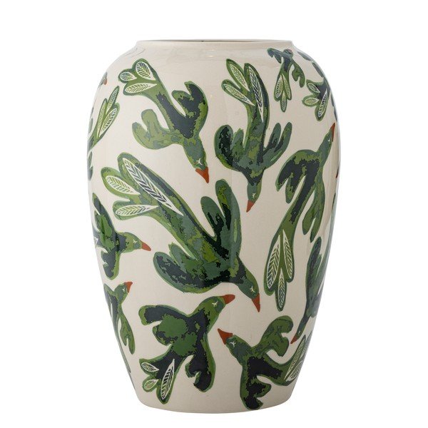 Váza z kameniny (výška 33 cm) Birdliva – Bloomingville
