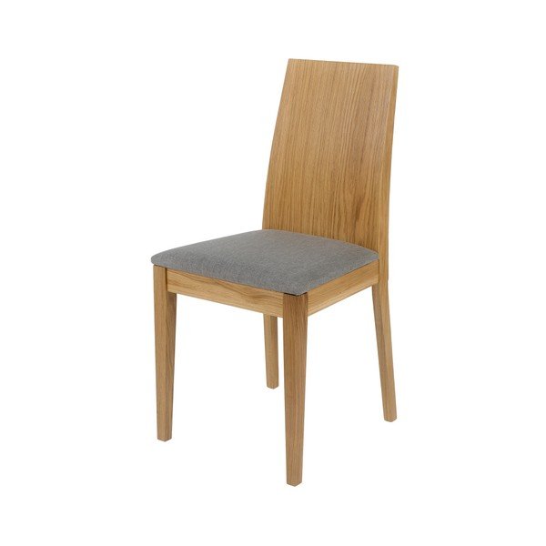 Sada 2 jídelních židlí s podnožím z masivního dubu Woodman Niemi-image-1