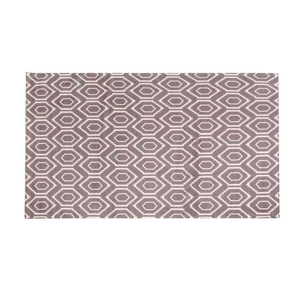 Vysoce odolný kuchyňský koberec Webtappeti Honeycomb Hazel, 60 x 150 cm