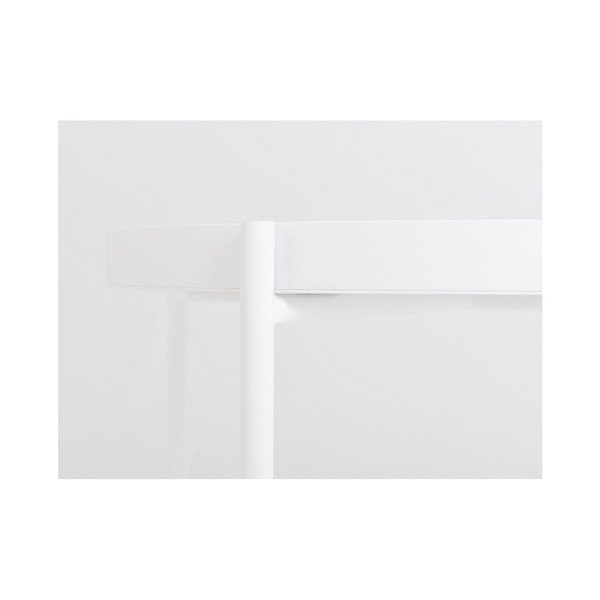 Bílý odkládací stolek Custom Form Hanna, ⌀ 60 cm-image-2