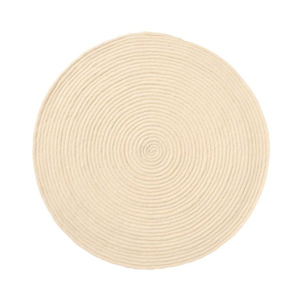 Koberec Spiral Ecru, 70x70 cm