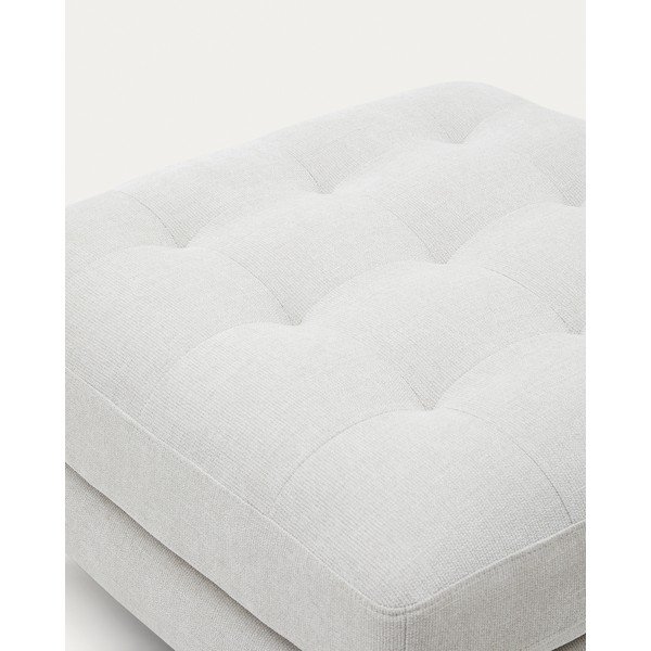 Žinylková podnožka šedobéžová Debra – Kave Home-image-4