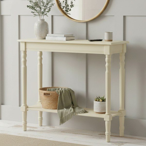 Slonovinový konzolový stolek z borovicového dřeva 30x80 cm Heritage – Premier Housewares-image-1