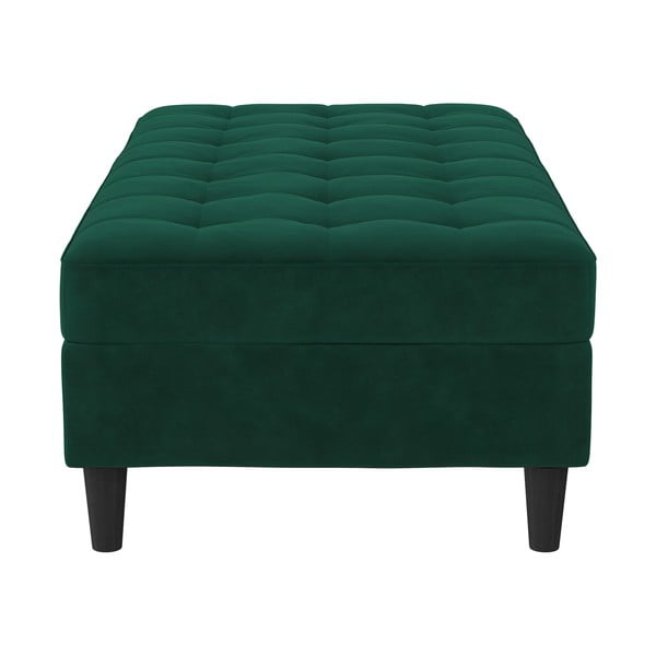 Zelená sametová podnožka Presley – Støraa-image-3