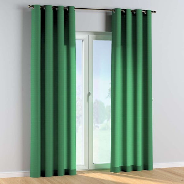 Zelený závěs 260x130 cm Happiness - Yellow Tipi-image-1