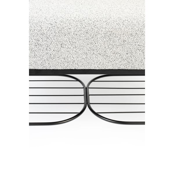 Světle šedá lavice White Label Milou-image-4