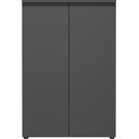 Antracitová skříňka 81x120 cm Bedano – Germania