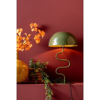 Světle modrá stolní lampa (výška 54 cm)  Twist  – Leitmotiv