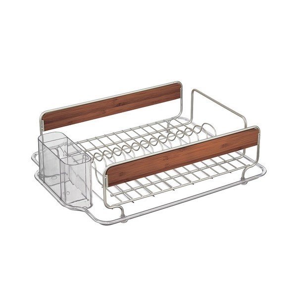 Odkapávač s bambusovým detailem InterDesign Forma