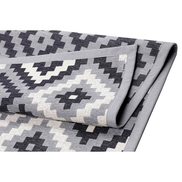 Šedý oboustranný koberec Narma Saka, 100 x 160 cm-image-1