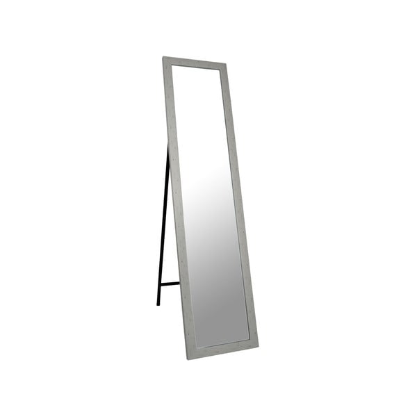 Stojací zrcadlo Standing 37x158 cm, šedý rám