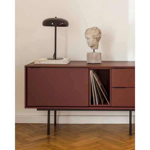 Vínový TV stolek 189x61x42 cm Mod – noo.ma-image-3