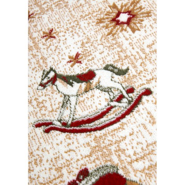 Červený koberec s vánočním motivem s příměsí bavlny 50x80 cm Toy's Delight Red Christmas – Villeroy&Boch-image-2