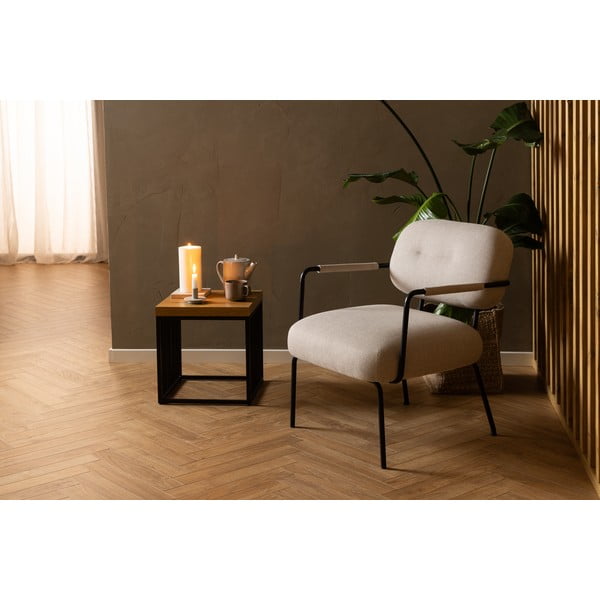 Odkládací stolek s deskou v dubovém dekoru 40x40 cm Strington – Actona-image-2