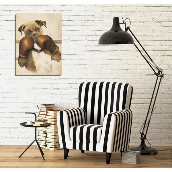 Nástěnný obraz na plátně Boxer, 30 x 40 cm-image-1