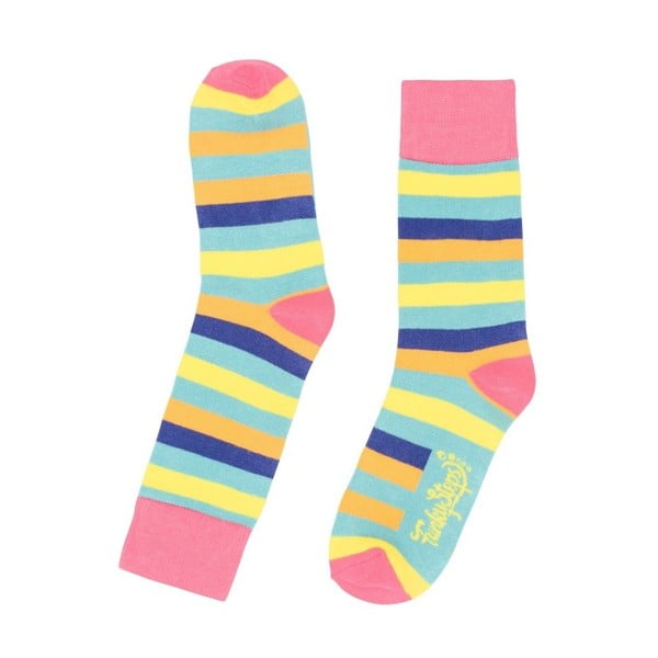 Barevné ponožky Funky Steps Lovely, velikost 35 – 39