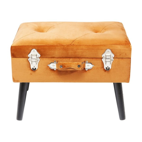 Oranžová stolička Kare Design Suitcase