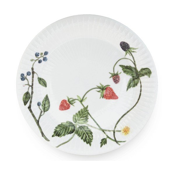Bílý dezertní  porcelánový talíř ø 22 cm Hammershøi Summer – Kähler Design