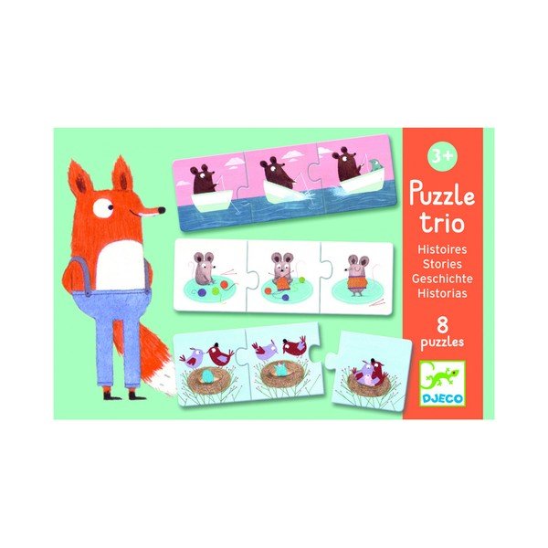 Dětské puzzle Djeco Trio Stories-image-1