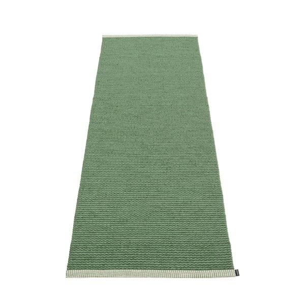 Zelený vnitřní a venkovní běhoun 70x200 cm Mono Leaf Oregano – Pappelina