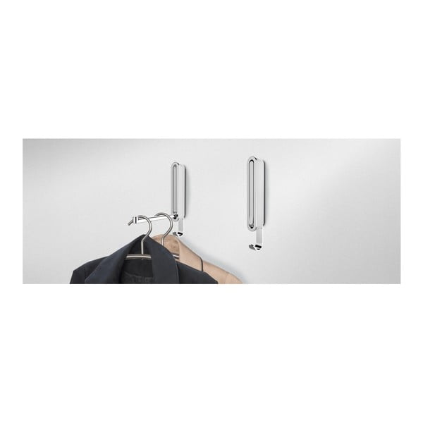 Bílý dvojitý skládací háček Wenko Premium SIGMA-image-4