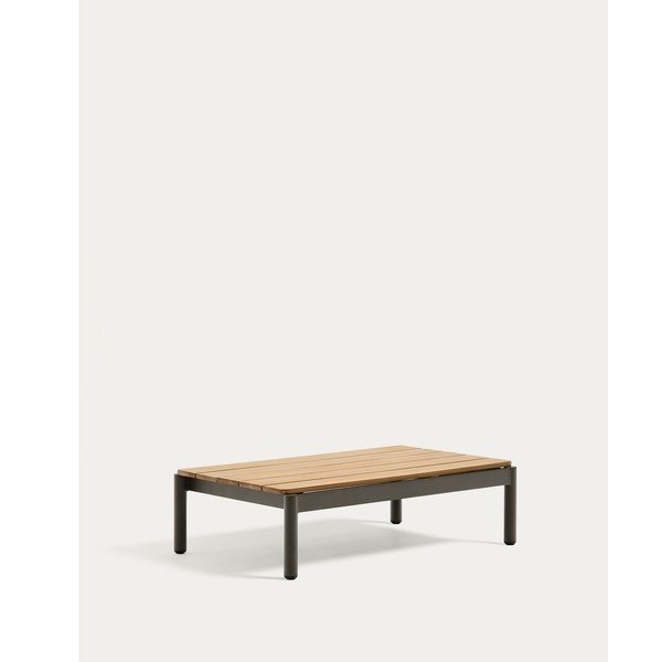 Zahradní konferenční stolek z teakového dřeva 57x91 cm Sorells – Kave Home-image-3