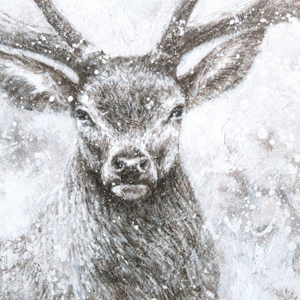 Nástěnný obraz Art for the home Autumn Stag, 70 x 70 cm-image-2