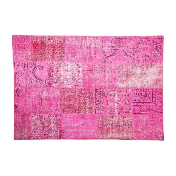 Vlněný koberec Allmode Pink, 150x80 cm