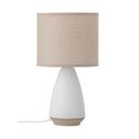 Bílá/béžová stolní lampa s textilním stínidlem (výška 27,5 cm) Paprica – Bloomingville