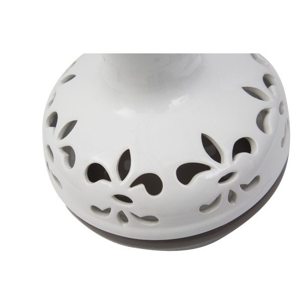Hnědo-bílá porcelánová váza Mauro Ferretti Bottle-image-3