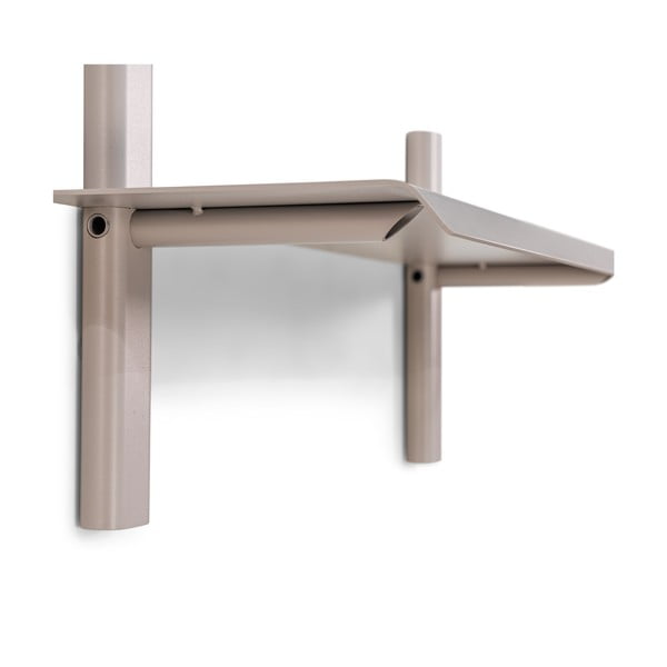 Taupe kovová police 60 cm Hola – Spinder Design-image-3