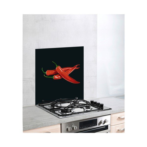 Skleněný kryt na sporák Wenko Peperoni, 60 x 70 cm-image-2