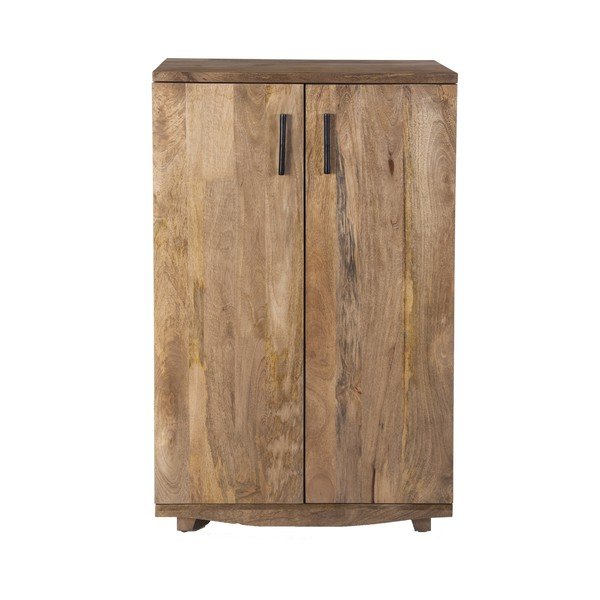 Vinotéka z mangového dřeva v přírodní barvě počet lahví 12, 74x122x46 cm Bombay – Interia Home & Living