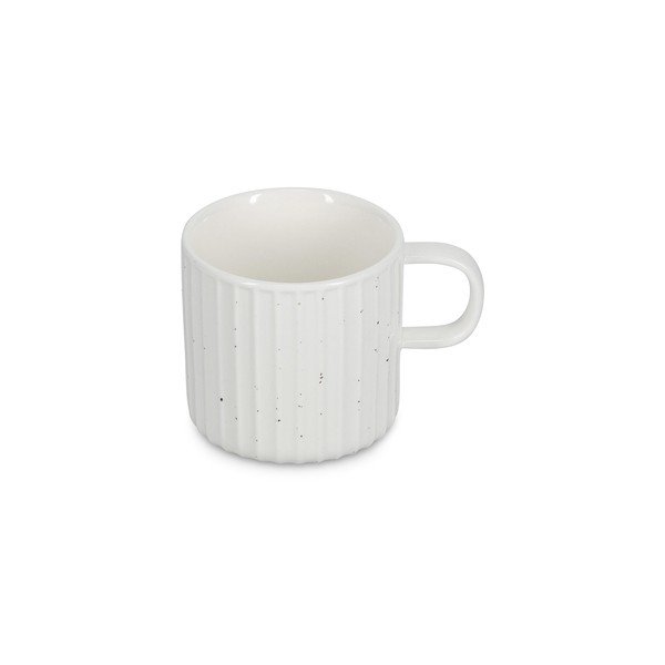 Bílý šálek z kostního porcelánu 205 ml Ora Gloss – Salt&Pepper-image-4