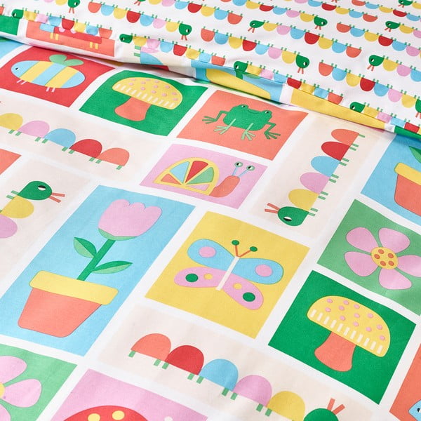 Dětské povlečení na dvoulůžko 200x200 cm Curious Caterpillar – Catherine Lansfield-image-4