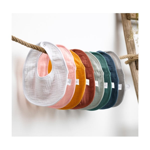 Žluté mušelínové bryndáky v sadě 2 ks – Bébé Douceur-image-4