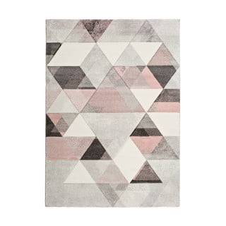 Šedo-růžový koberec Universal Pinky Dugaro, 80 x 150 cm