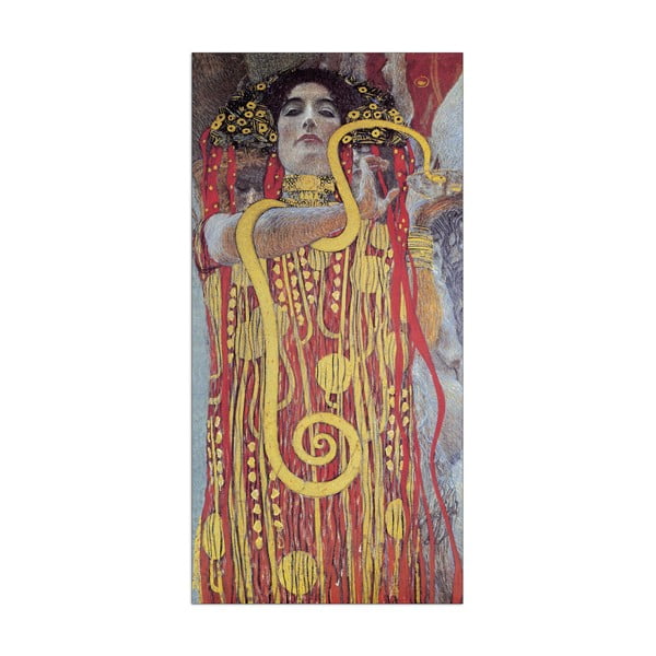 Obraz Klimt - Hygieia, 50x100 cm