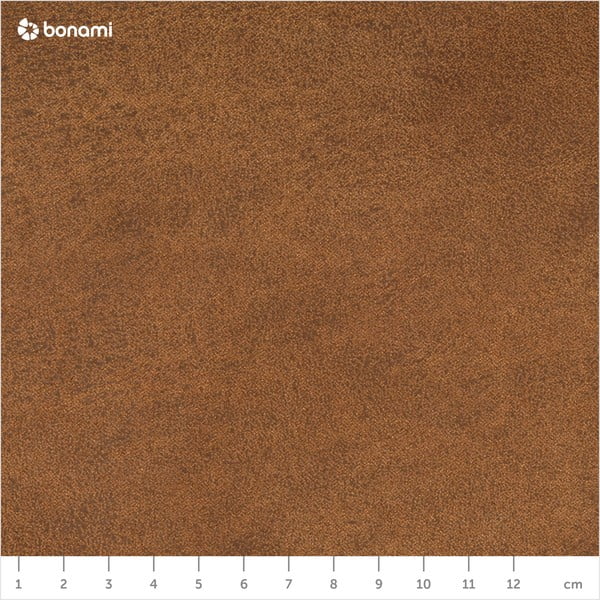 Hnědá podnožka z imitace kůže Rate - Scandic-image-3