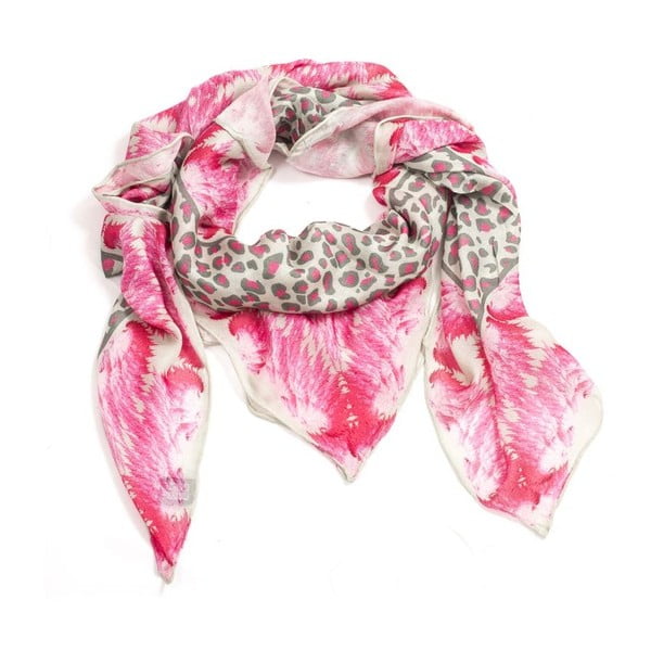 Vlněný šátek s kašmírem Roxy, 130x130 cm