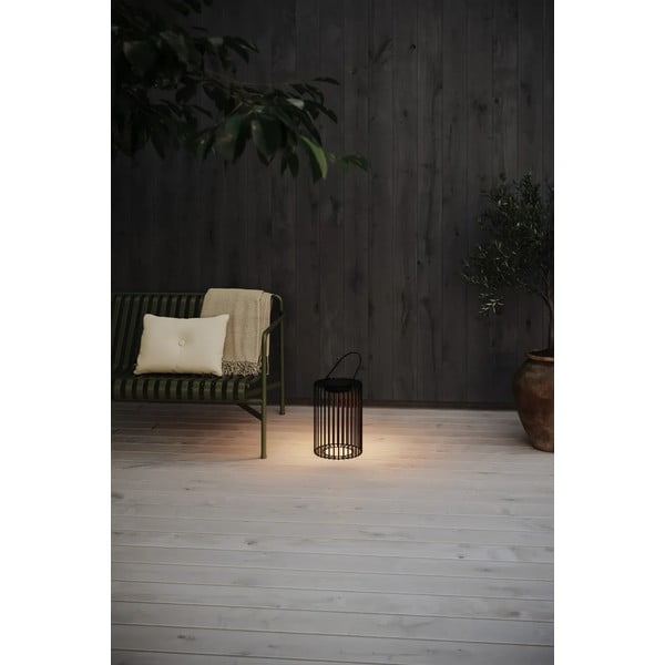 Černá venkovní solární LED lucerna na USB (výška 54 cm) Cavia – Markslöjd-image-1