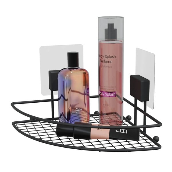 Samodržící rohová koupelnová polička Compactor Magic Bath-image-3