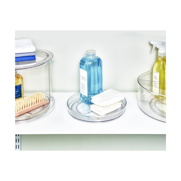 Kulatý otočný podstavec na dózy iDesign The Home Edit, ⌀ 23,5 cm-image-2