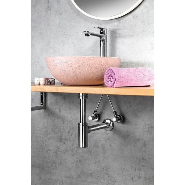 Rohový ventil s rozetou – Sapho-image-1