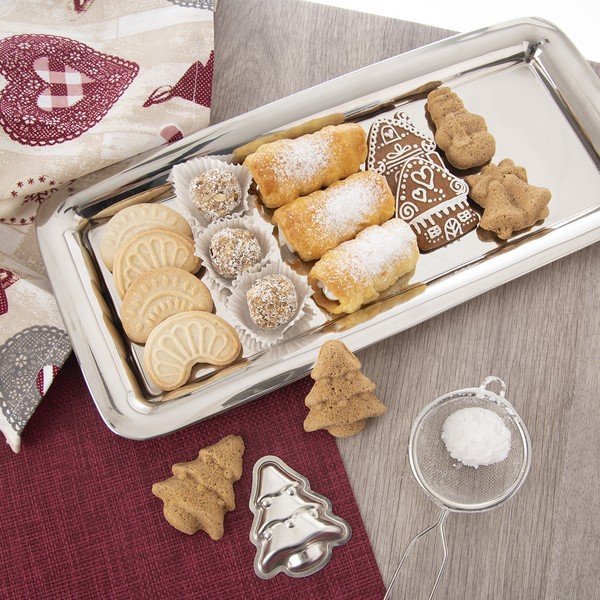 Tác z nerezové oceli 17x38,5 cm Long – Orion-image-1