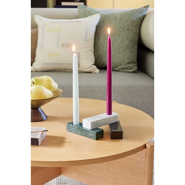 Kamenný svícen Brick – Hübsch-image-1