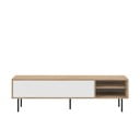TV stolek v dekoru dubu v bílo-přírodní barvě 165x40 cm Ampère – TemaHome