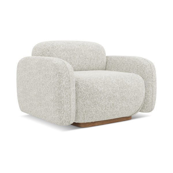 Krémové křeslo Ailani – Makamii